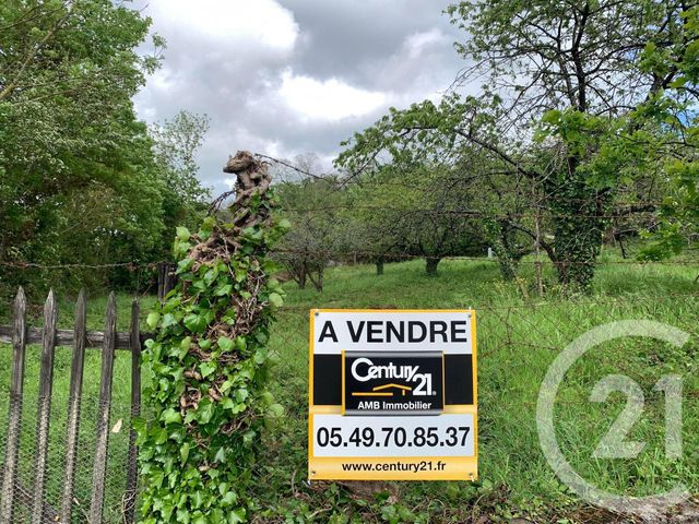 terrain à vendre - 1770.0 m2 - PARTHENAY - 79 - POITOU-CHARENTES - Century 21 Amb Immobilier